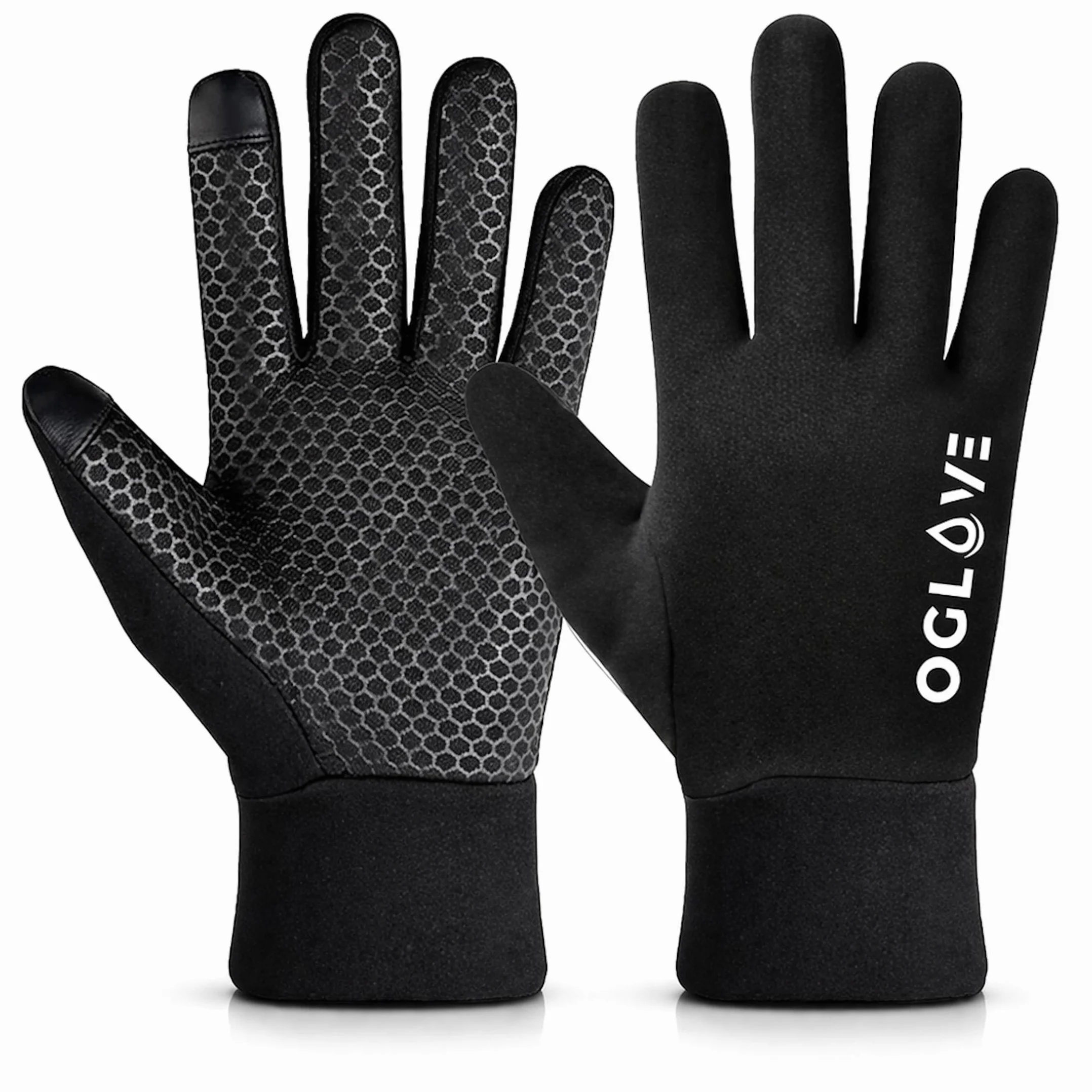OGLOVE Gants Thermiques Imperméables Enfants Tactile Football Rugby Vélo Cyclisme Course Hockey
