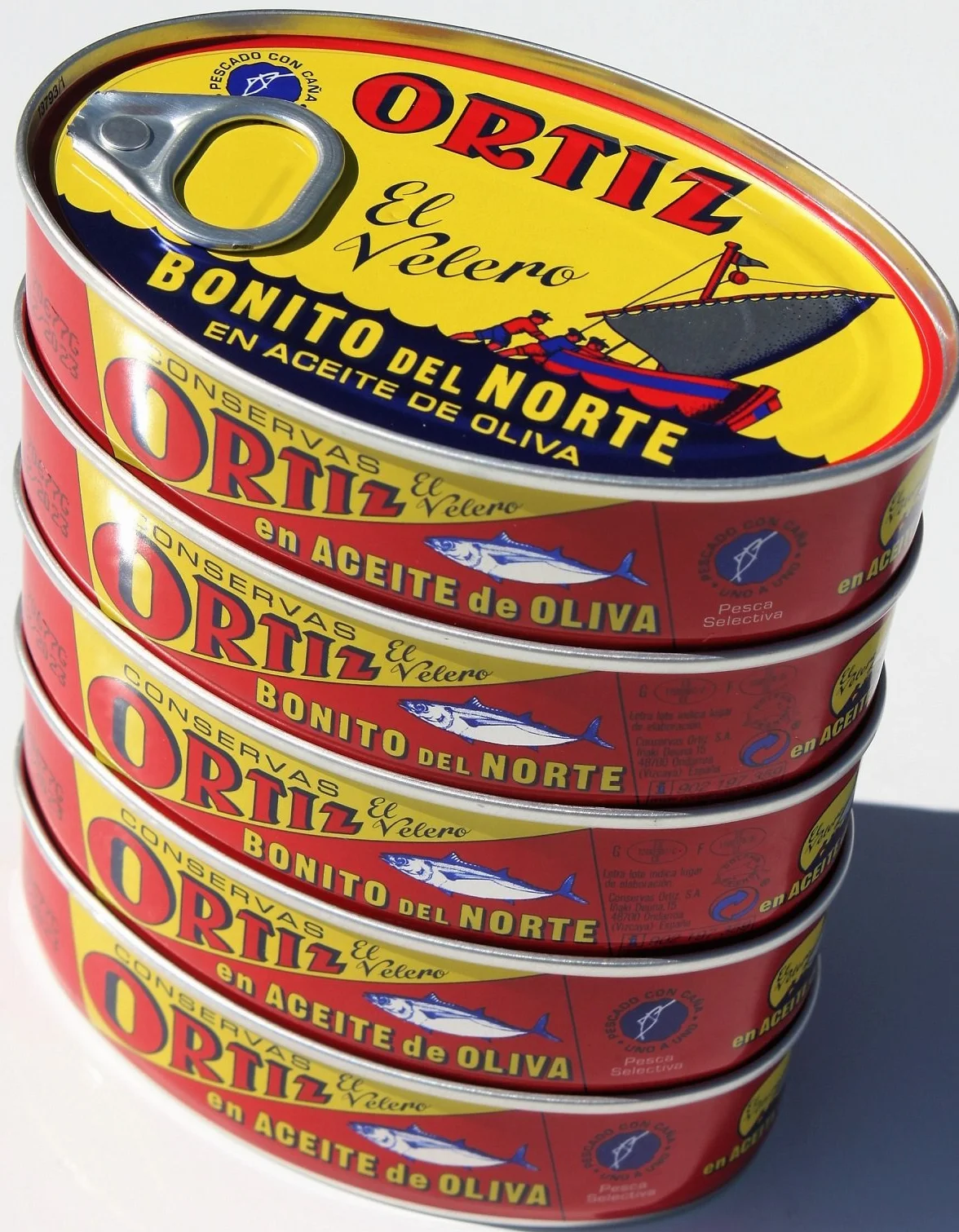 Ortiz Thon Blanc Germon 112 gr. (Pack of 5)