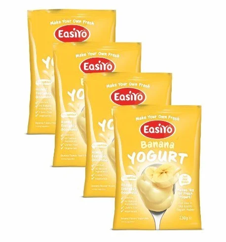 Easiyo Banana Flavoured Yogurt Sachets - 4x240g by EasiYo