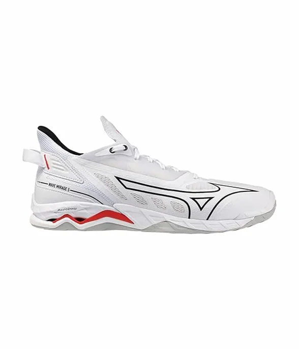 Mizuno Wave Mirage 5 Chaussures Blanc/Noir 2026
