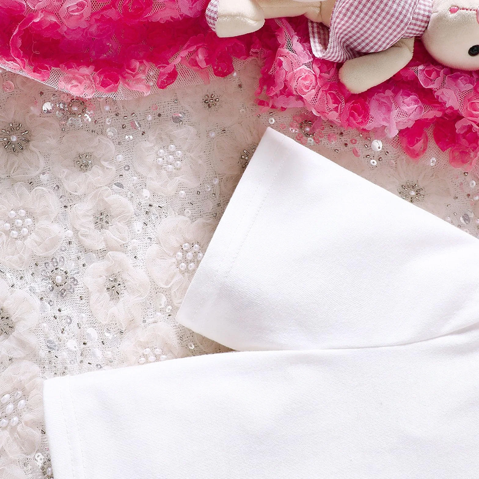 Survêtement pour fille - Ensemble t-shirt avec imprimé ville et mini jupe plissée pour bébé et enfant