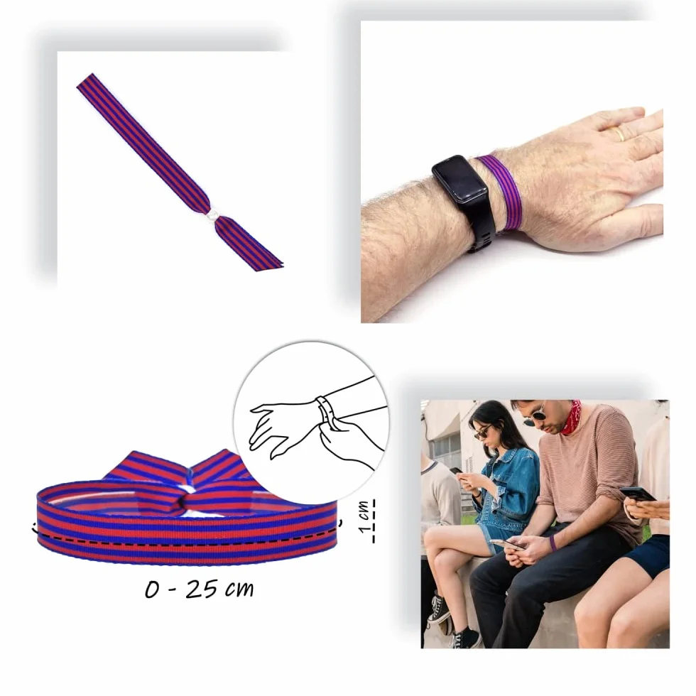 Barcelone Football Bracelet unisexe Tressage Hilo hommes femmes