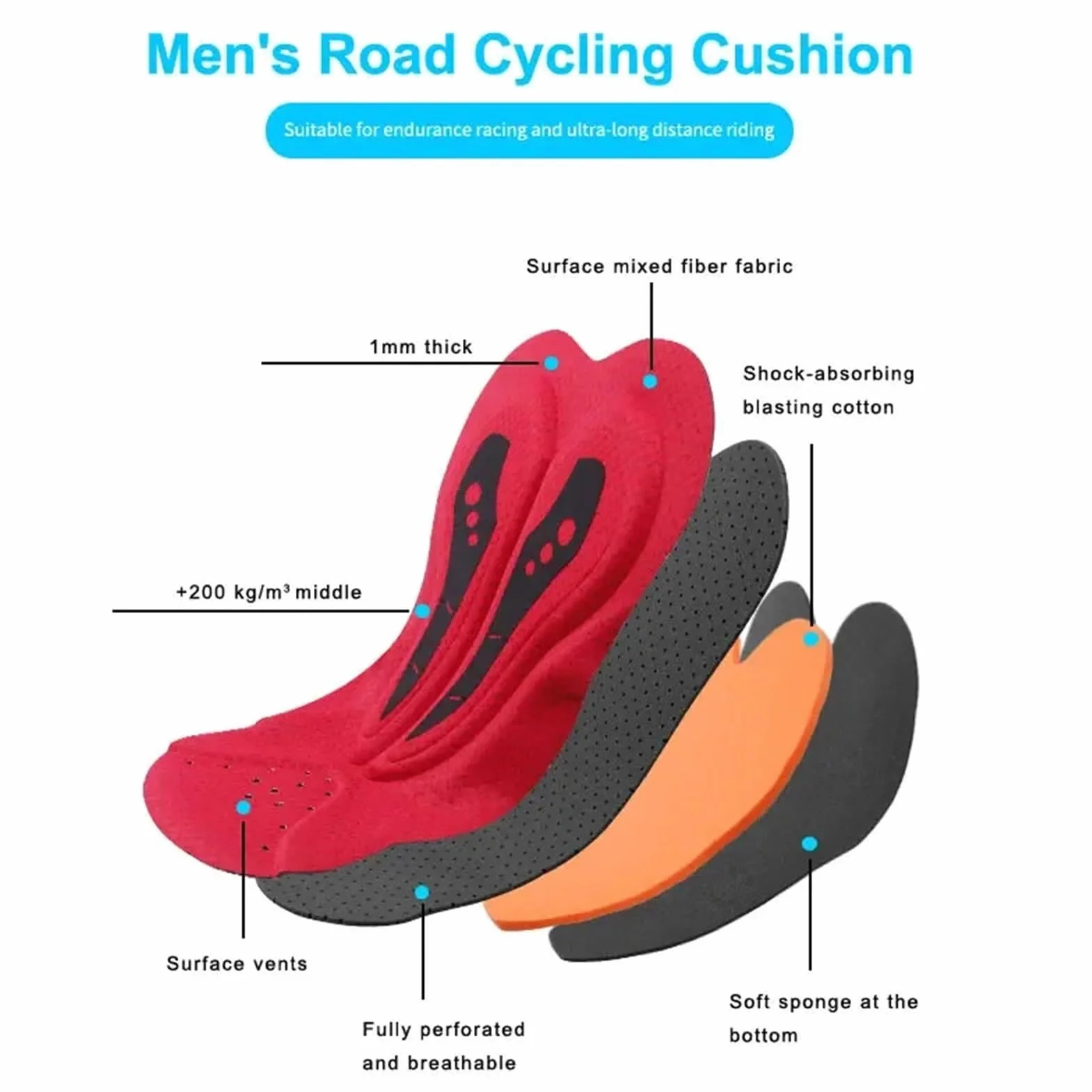 Cuissard à Bretelles Cyclisme Homme Competitive Edition Polyester Séchage Rapide Poche