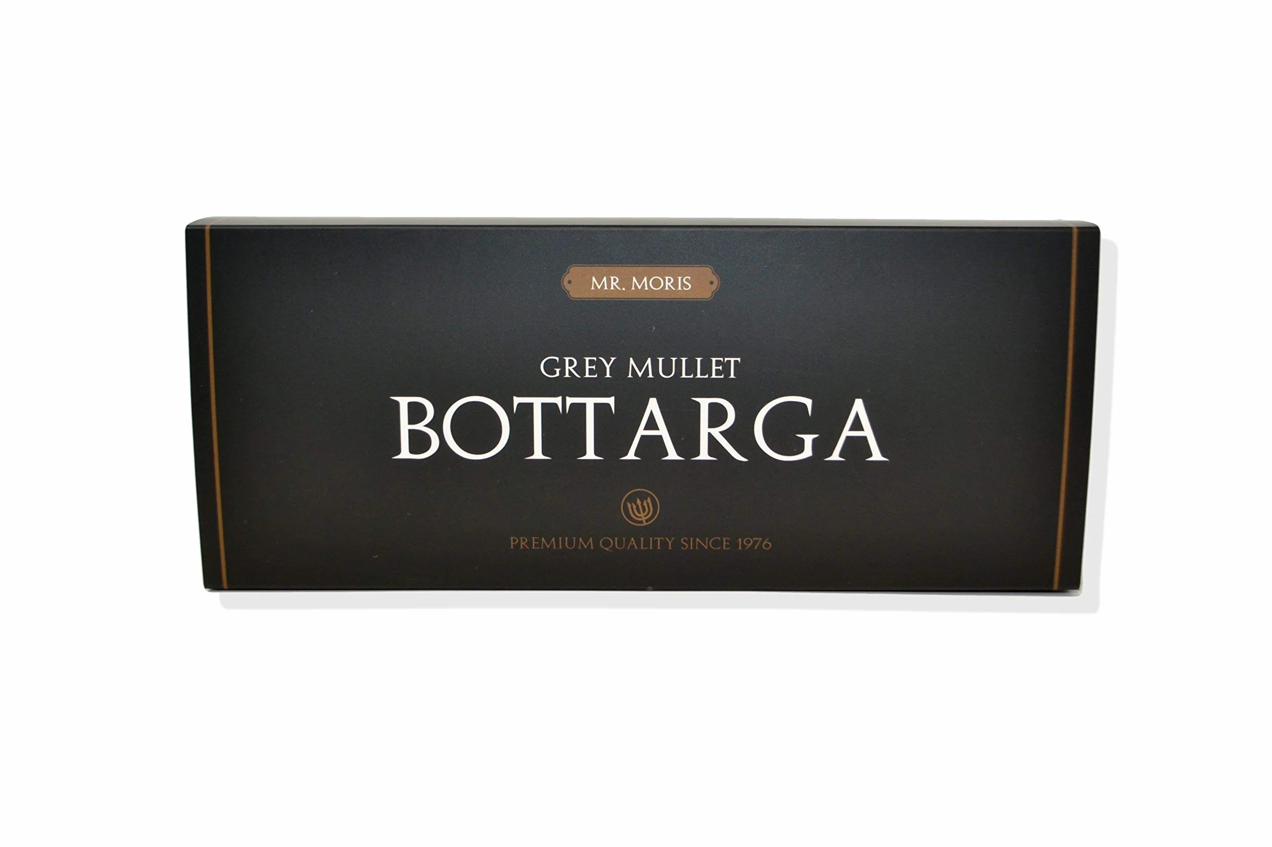Mr Moris Boutargue de Mullet Qualitè Premium Kosher Poutargue Bottarga (Medium - 120Gr ca)