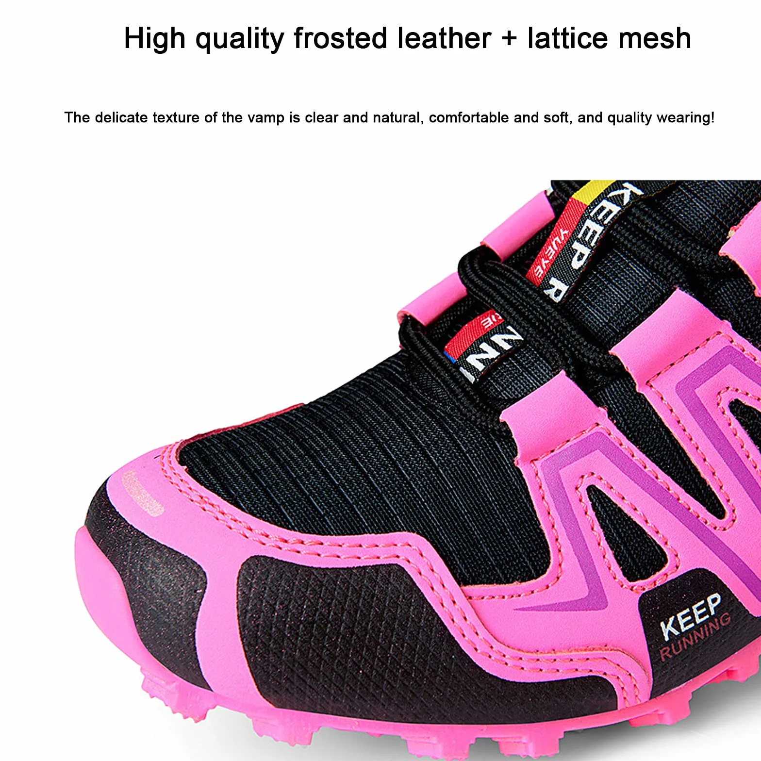 AGYE Chaussures de Cyclisme Femmes VTT Vélo Route Respirantes Antidérapantes Baskets D'équitation sans Verrouillage Purple EU38