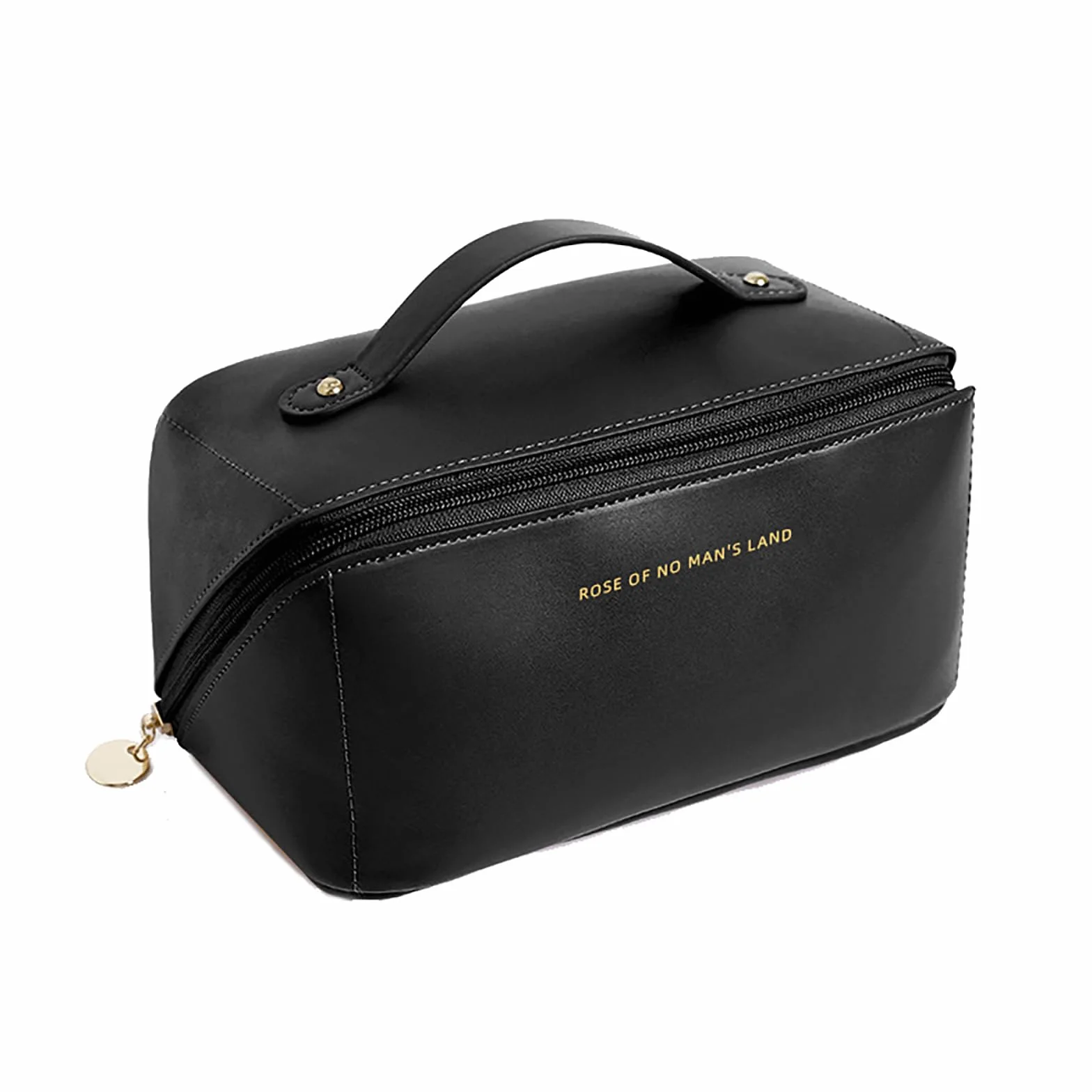 NOVAGO Mini Vanity Trousse Toilette Compacte, Organiseur de Maquillage (Noir)
