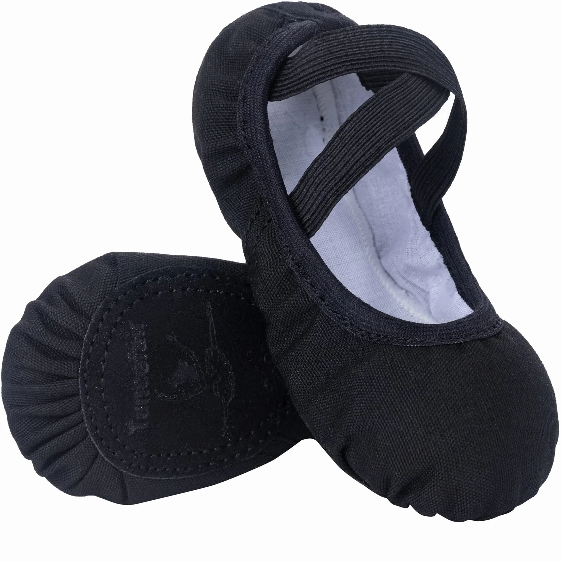 Chaussures de Danse Classique Ballet Toile Ballerine Demi-Pointe pour Enfants Filles