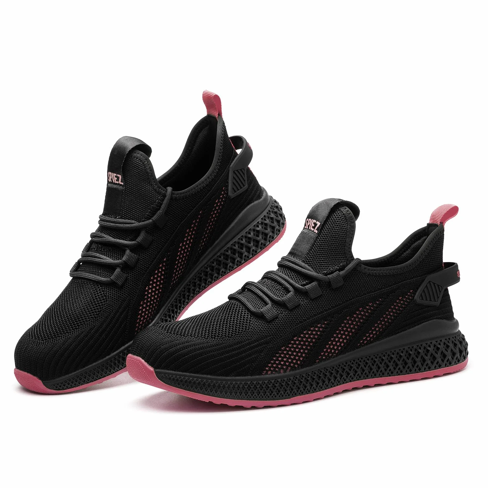 SPIEZ Chaussures de Sécurité Anti-écrasement Femmes Légères Anti-crevaison Respirantes Basket Securite Travail