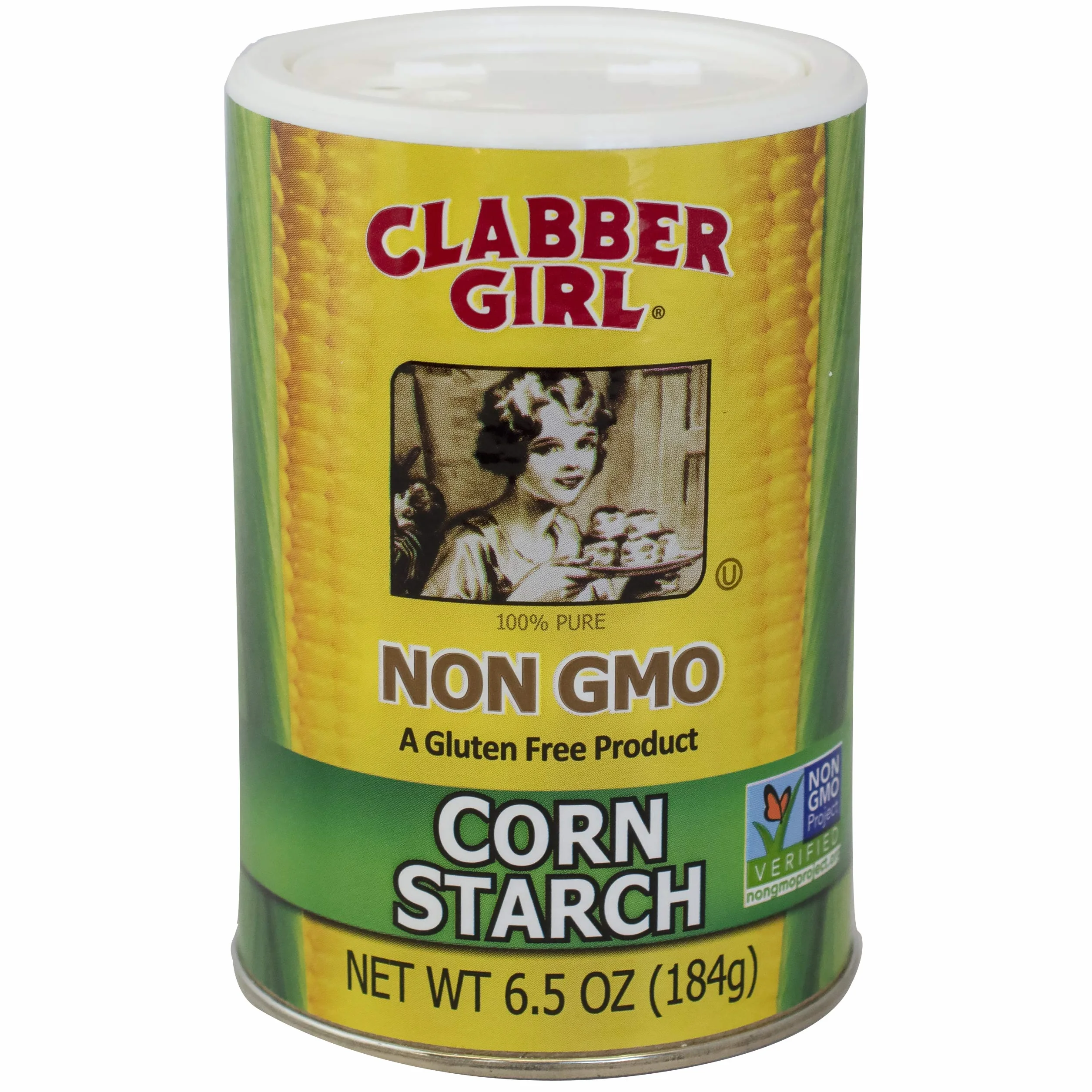 Clabber Girl Corn Starch, 6.5 oz