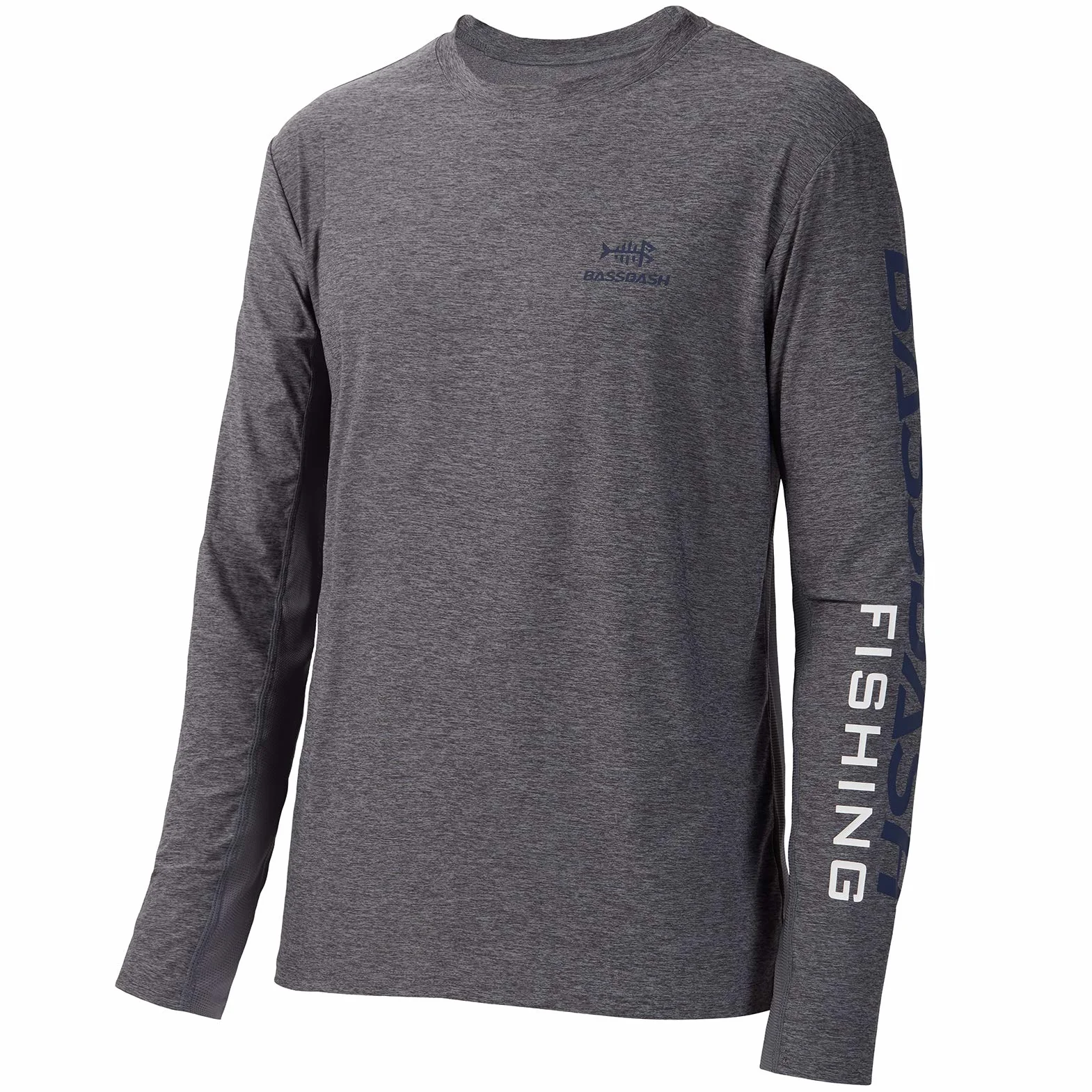 Bassdash T-Shirt de Pêche Homme Protection Solaire UV UPF 50+ Manches Longues