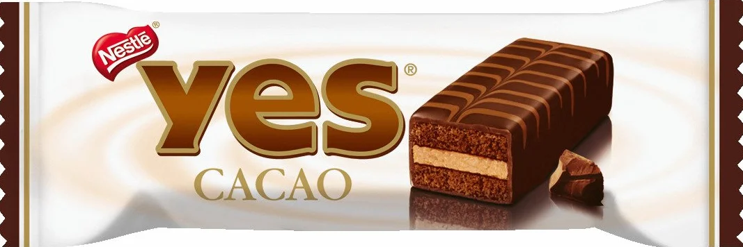 Nestlé YES Cacao Bar à gâteau 32g (Pack de 12)