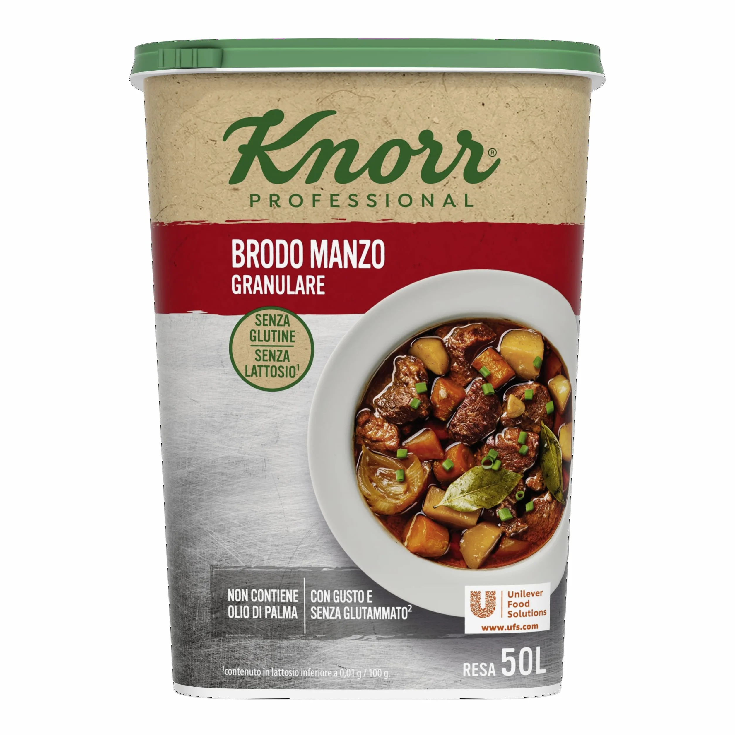 Knorr Bouillon de boeuf sans gluten - 1 Kg