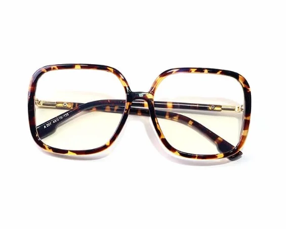 Lunettes pour Lire Verres Carrées Mode Protection Yeux Grandes Lunettes Femmes Hommes +2