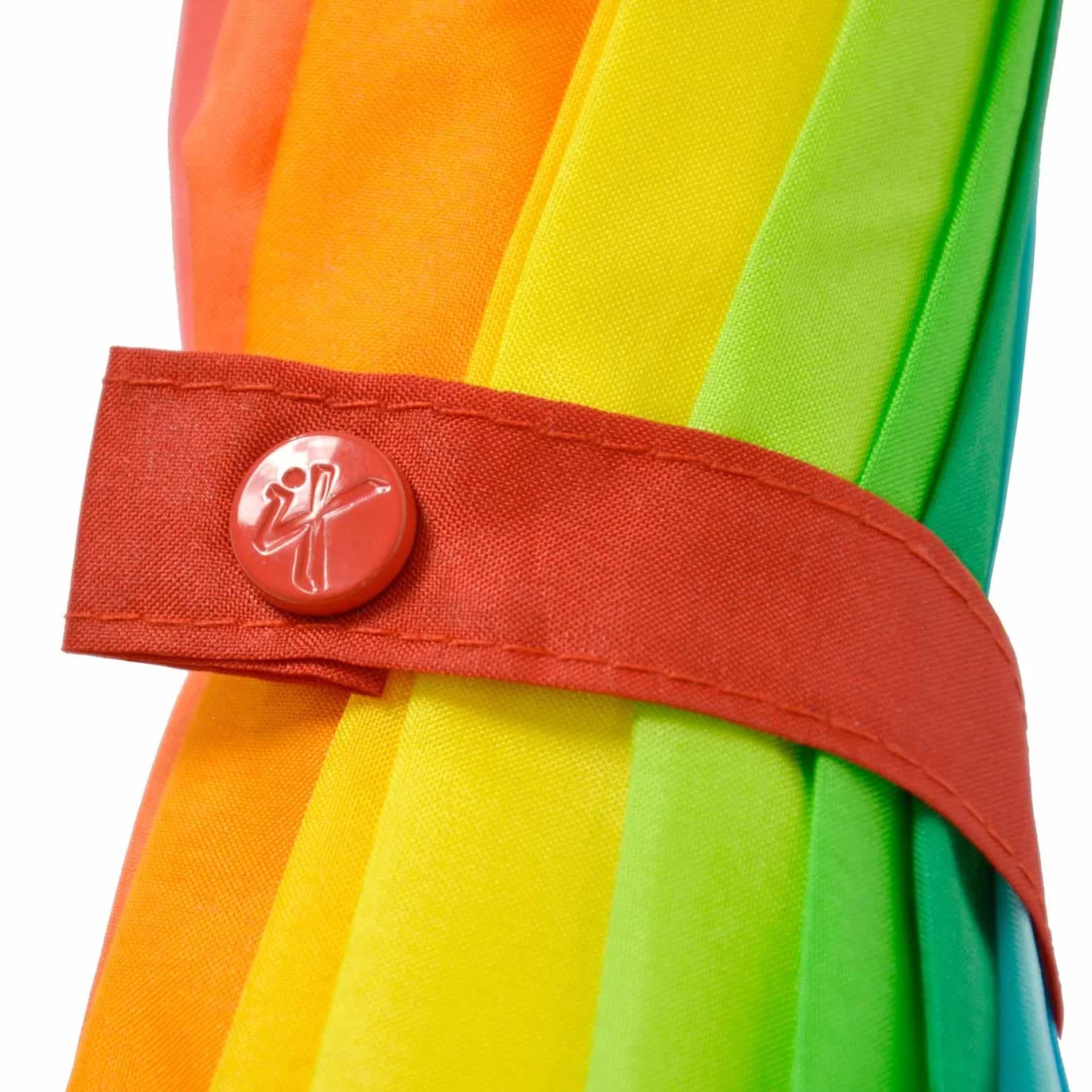 Parapluie XXL arc-en-ciel 129 cm fibre de verre