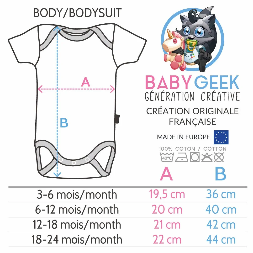 Body Bébé Tenue Goku Dragon Ball Super Manches Courtes Coton Orange Licence Officielle
