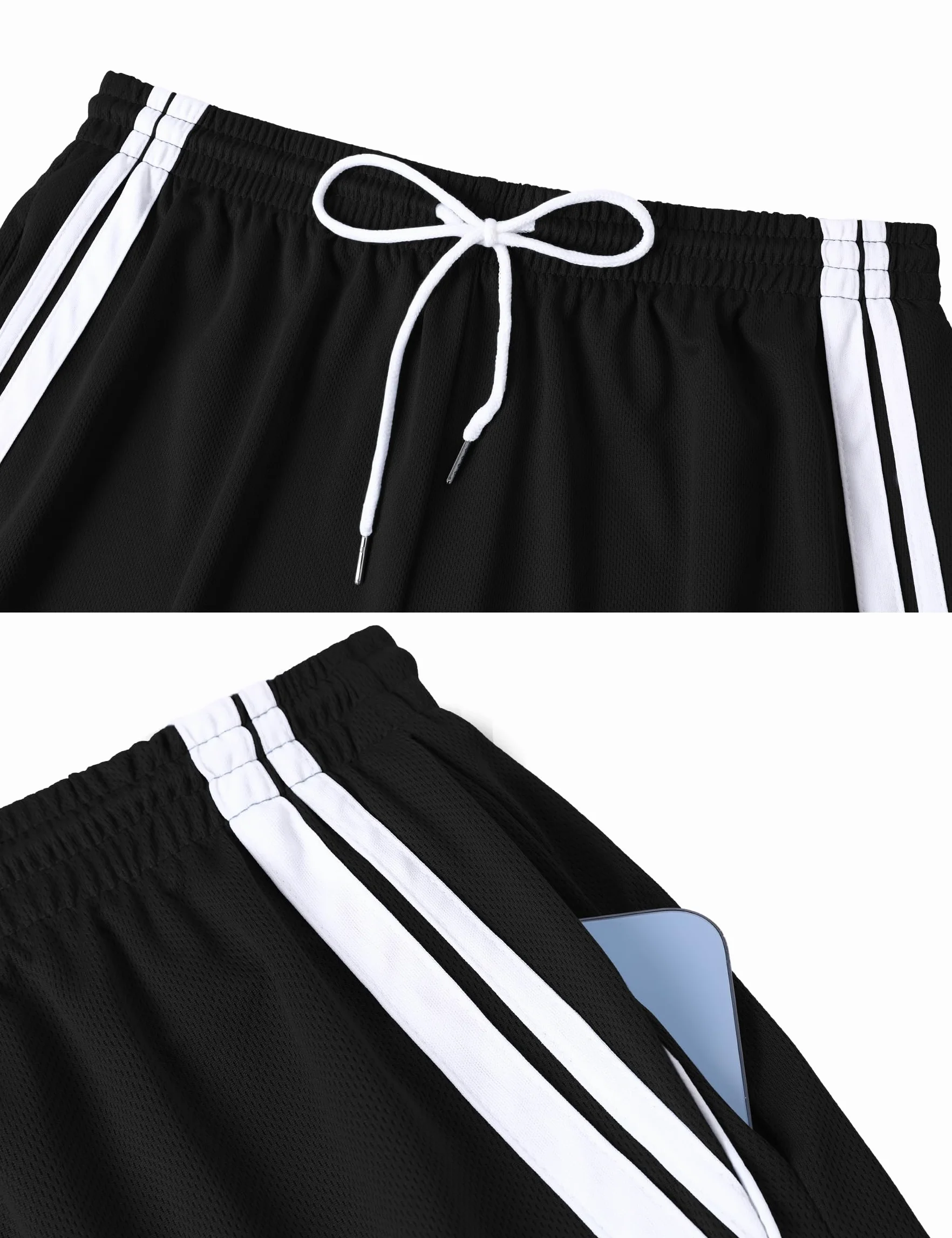 Nieery Ensemble de Sport Court Homme - T-Shirts et Shorts d'Entraînement - Manches Courtes