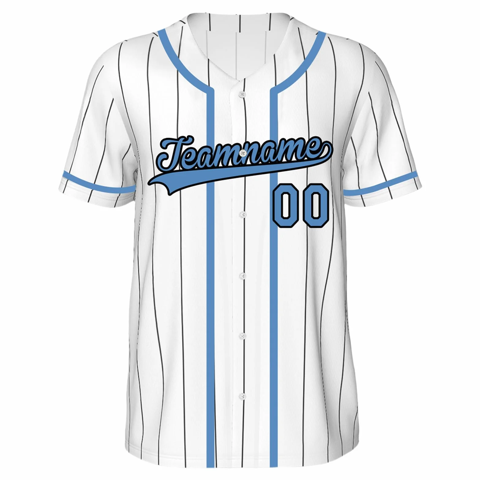 Maillot de Baseball Brodé Personnalisé Nom Numéro Logo Uniforme d'Équipe Hommes Femmes Enfants Chemise à Boutons Style Rayures S-4XL