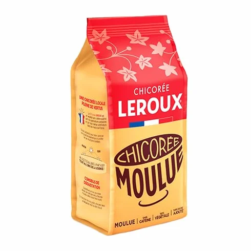LEROUX - Chicorée Moulue 500G - Quatre Articles