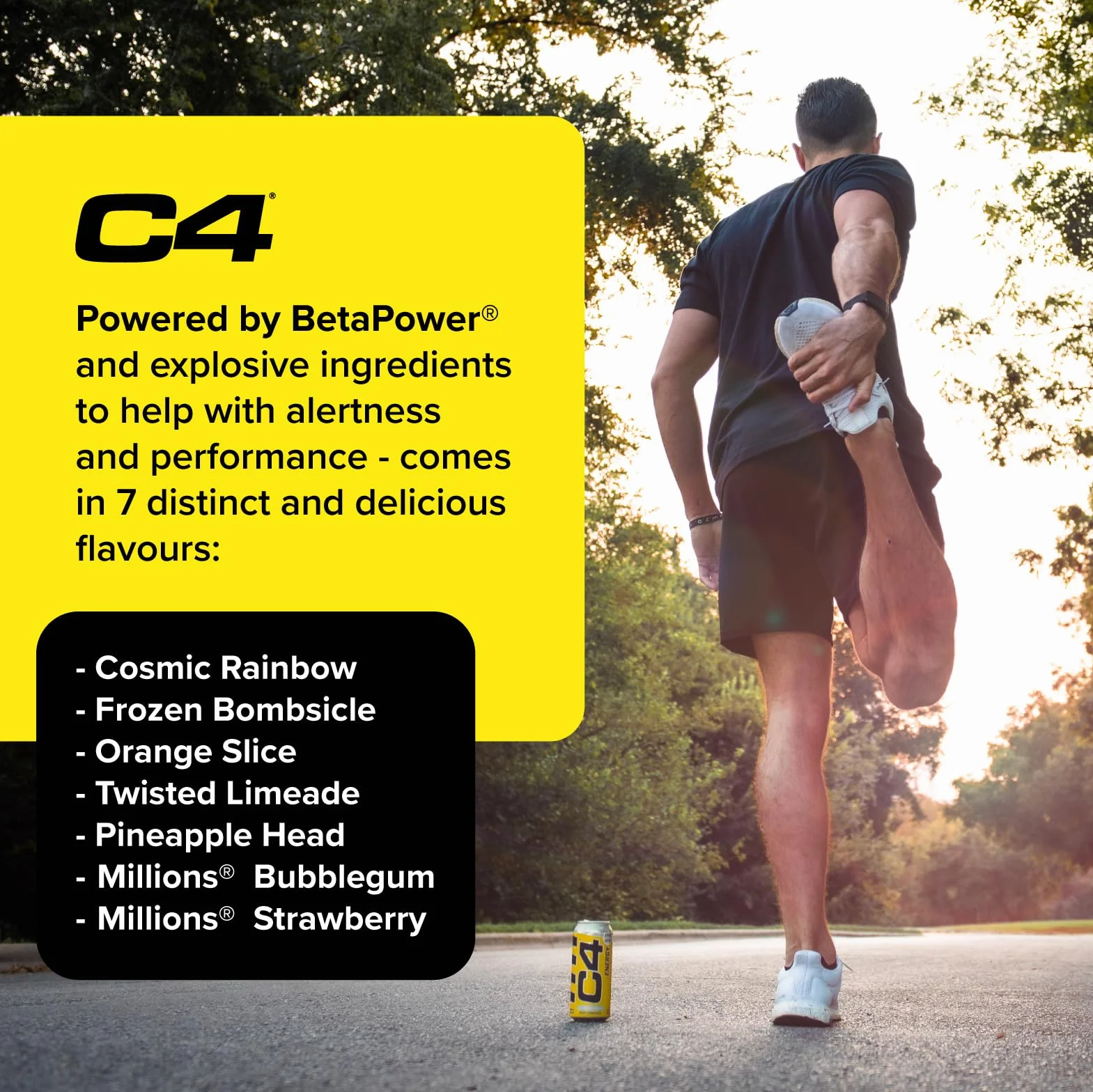 Cellucor C4 Performance Energy, Millions Bubblegum - 12 x 500 ml.