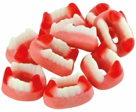 Dents de Dracula - Bonbons gélifiés - Trolli - 1 Kg