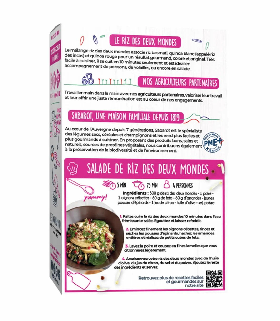 Sabarot - Mélange riz des deux mondes 400g