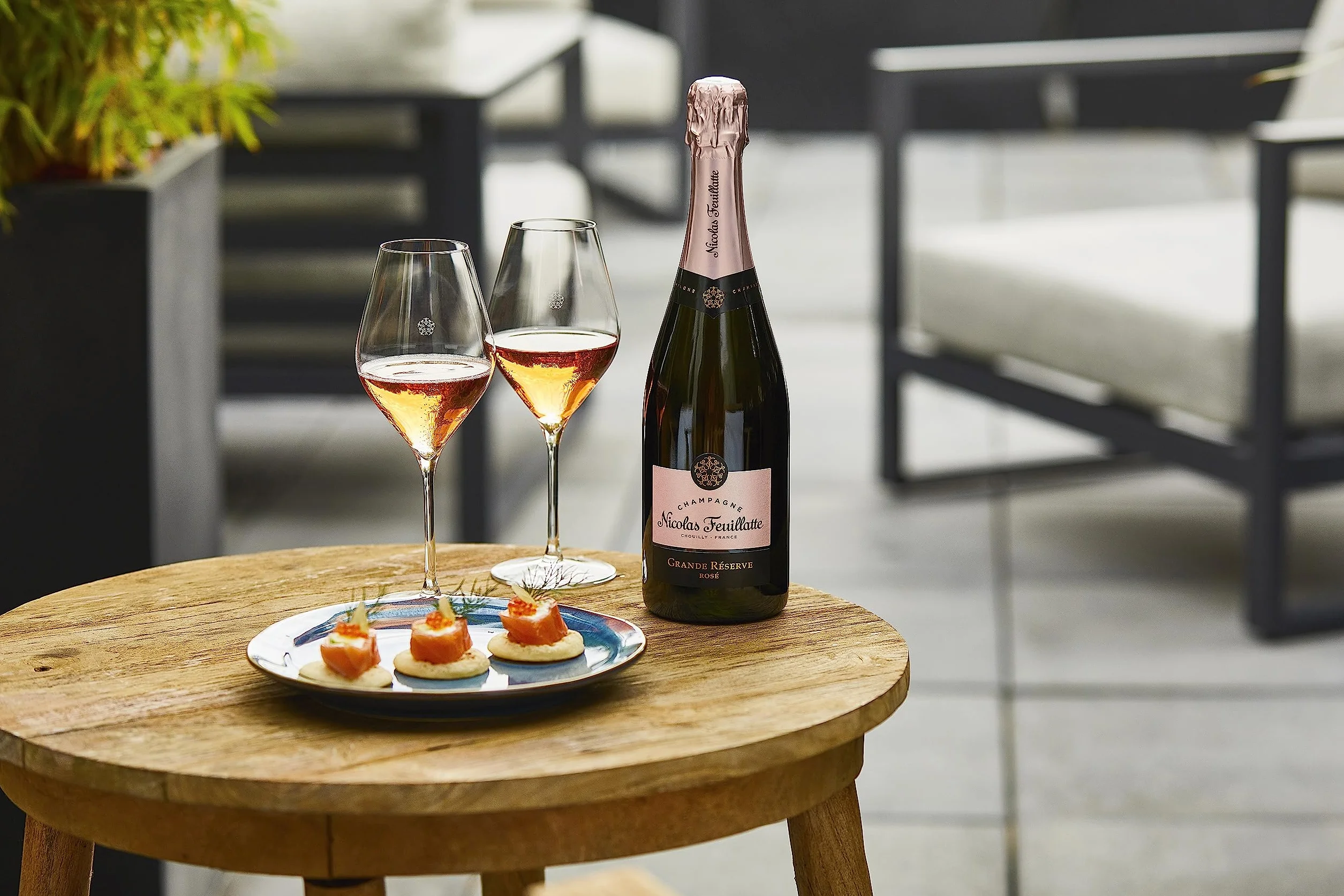 Nicolas Feuillatte Champagne Brut Rosé, 750ml