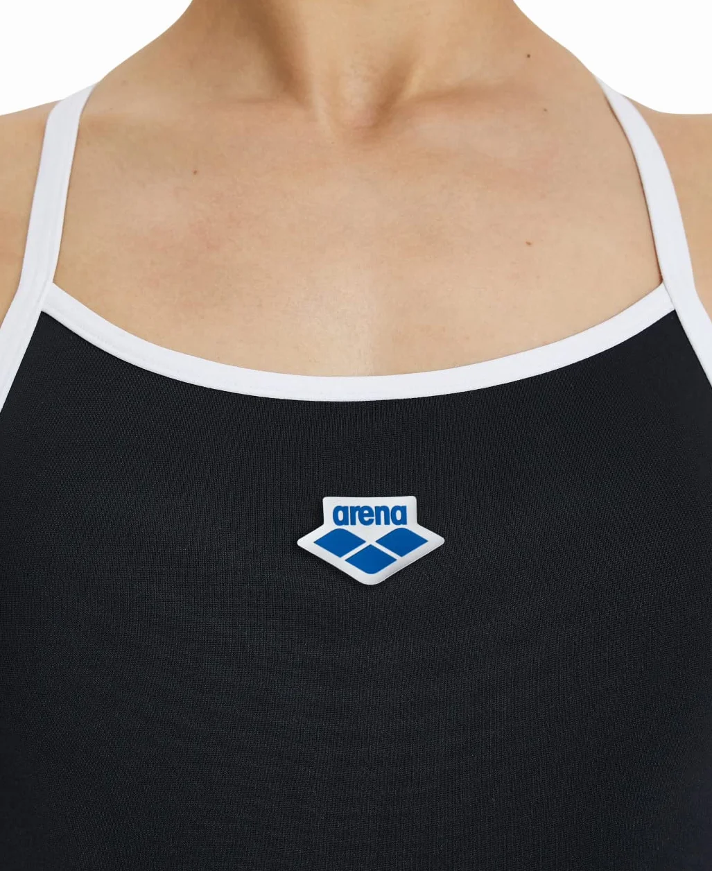 Arena Icons Super Fly Back Solid Maillot de Bain Femme Une Pièce, Sport MaxLife Tissu Eco, Résistance au Chlore, Protection UV UPF 50+