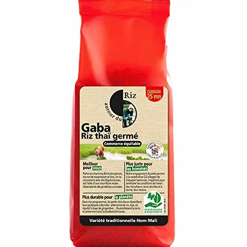Autour Du Riz - Riz Germé Gaba Sans Gluten 500G - Unité