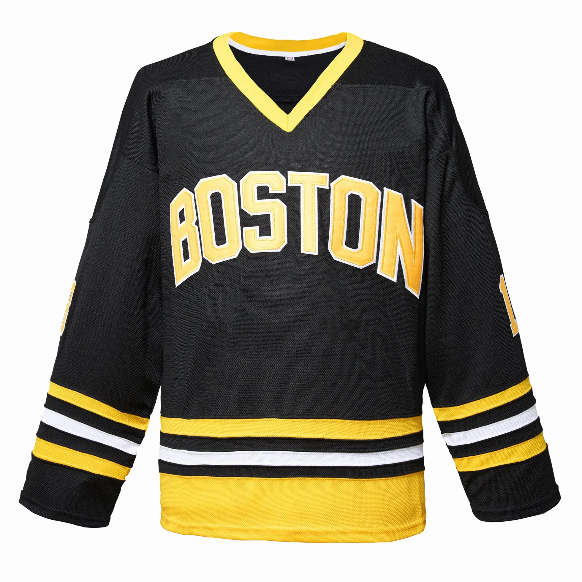 TRIVINKIN Happy Gilmore 18 Adam Sandler 1996 Maillot de hockey sur glace Noir