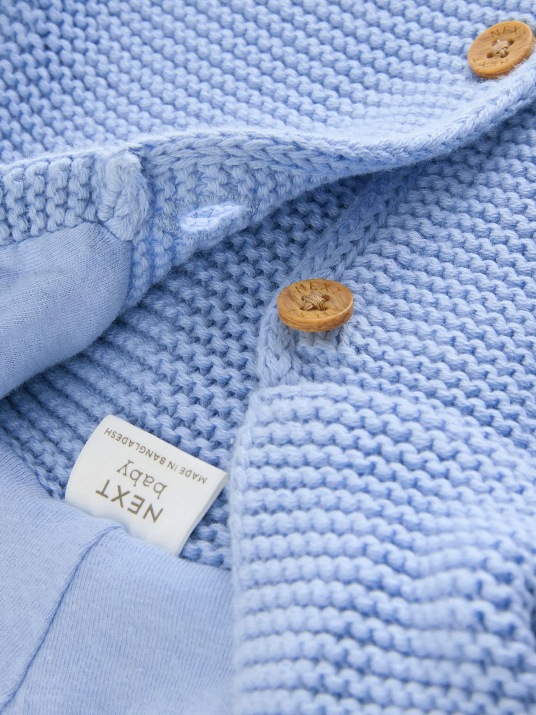 NEXT Cardigan bébé garçon en Maille Bleu 3 Mois