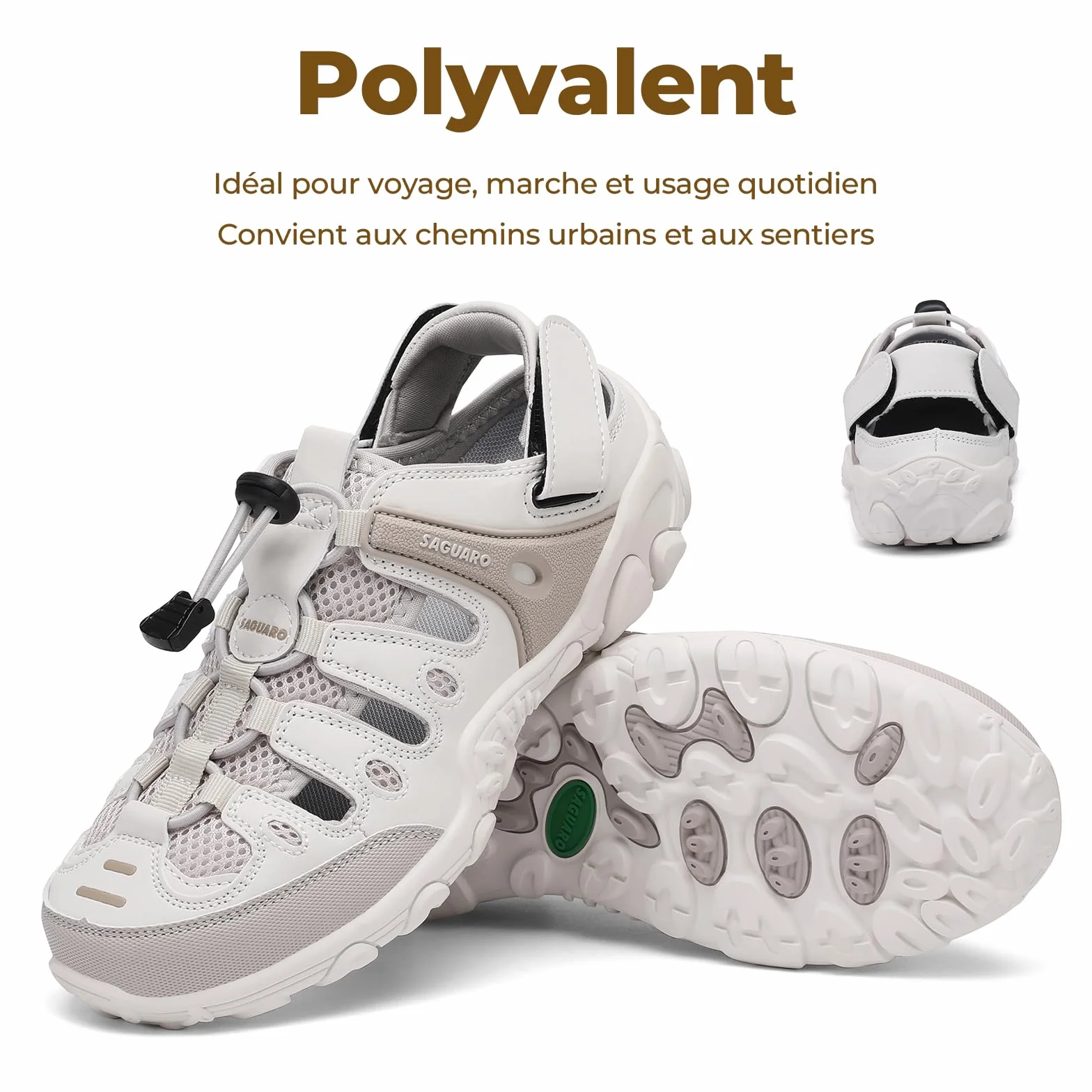 SAGUARO Sandales Femme Antidérapantes Respirantes Trekking Randonnée Outdoor 36-42 EU