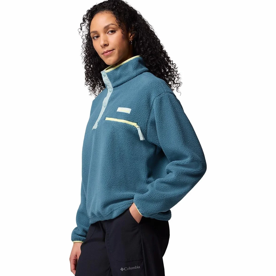 Columbia Helvetia II Polaire courte à demi bouton-pression Femme