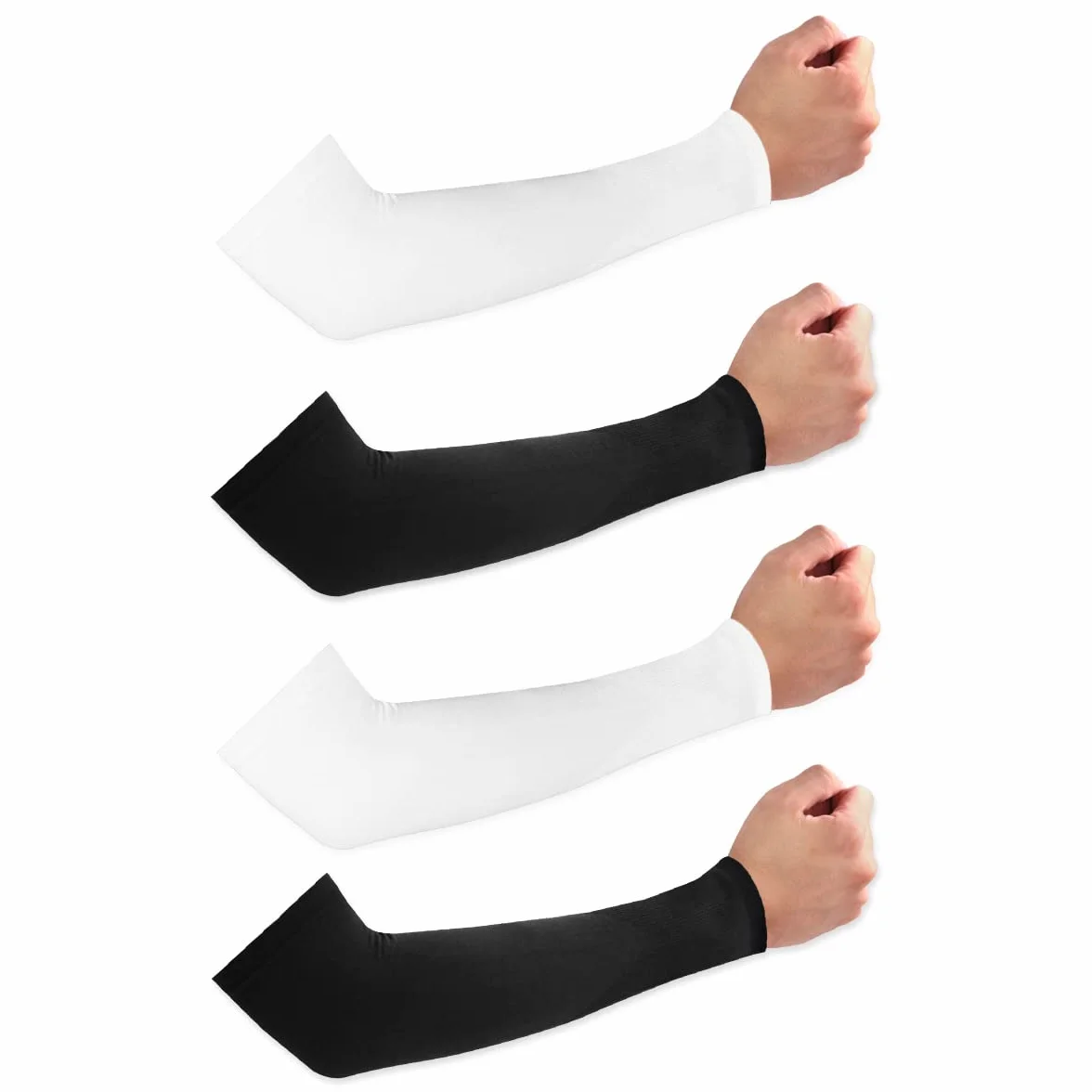Manchons de Bras Anti-UV Respirants pour Volleyball, Cyclisme, Basketball, Course à Pied