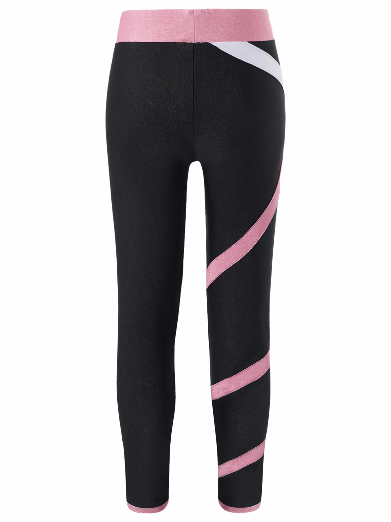 Leggings Sport Enfant Fille Pantalon Danse Gymnastique Patinage Fitness Yoga Running