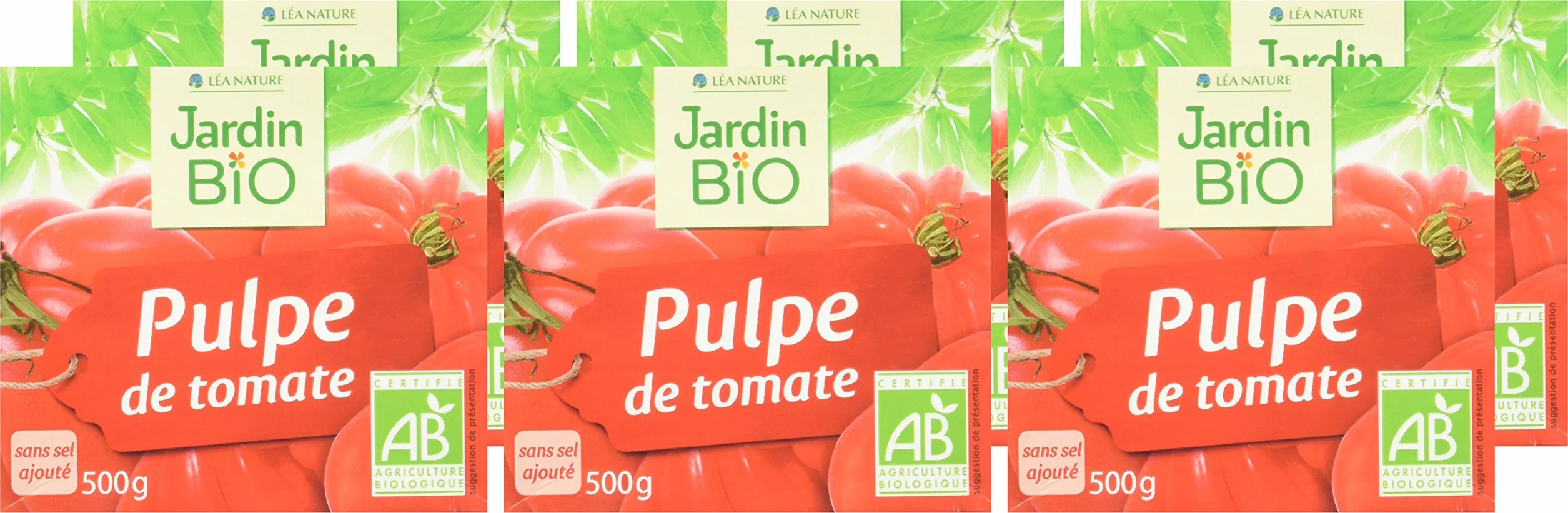 Jardin BIO étic - Pulpe de Tomate sans sel ajouté 500g