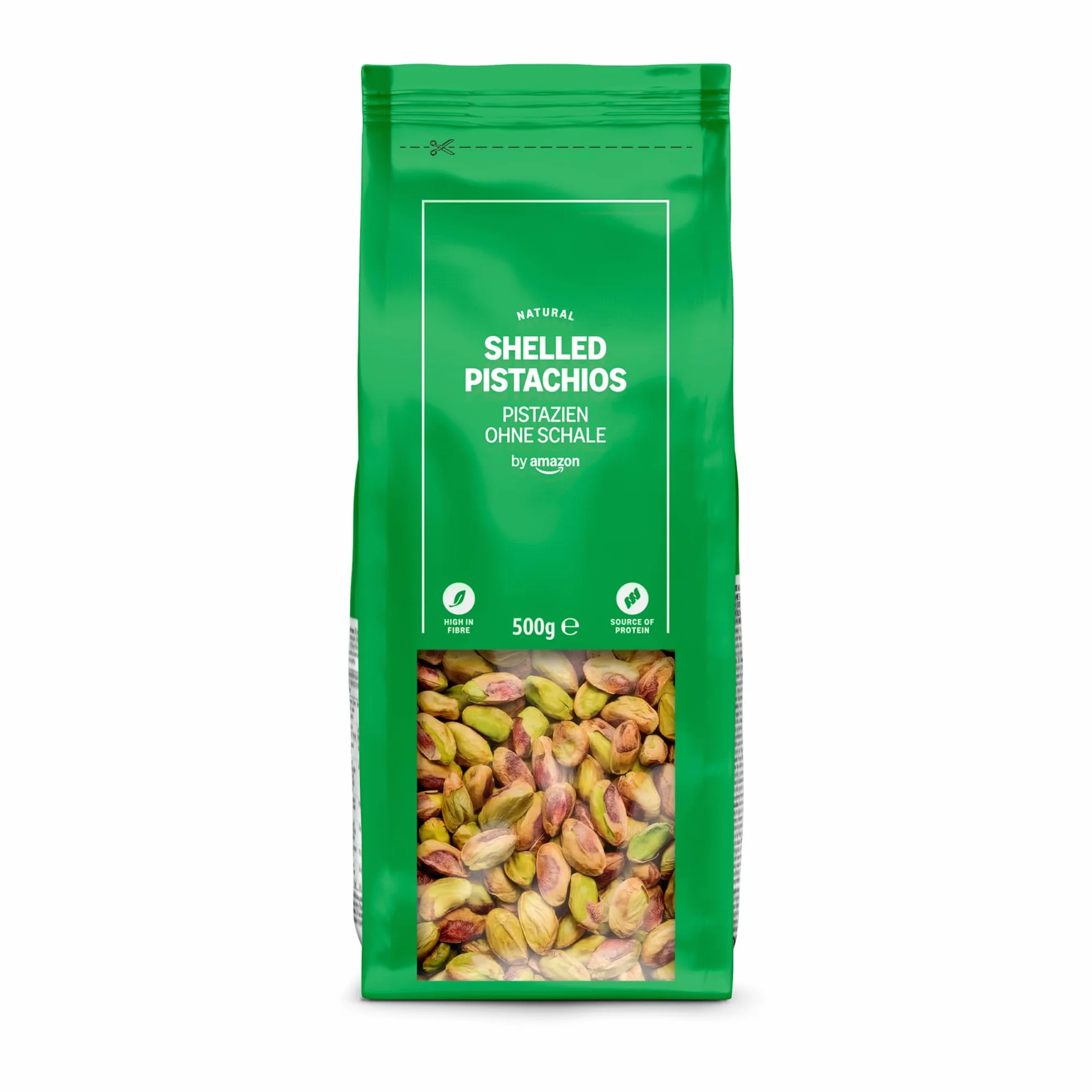 by Amazon Naturel Pistache Décortiquées, 500 g