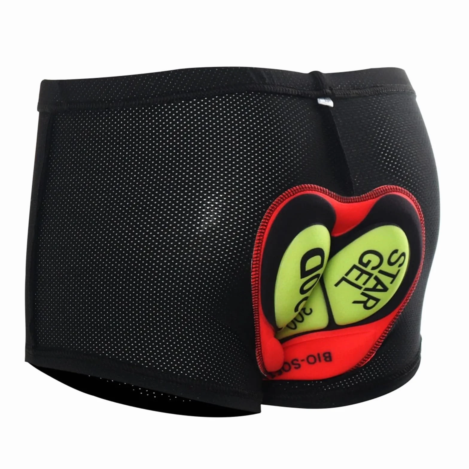 Boxer de vélo Hommes Culotte Cyclisme Noir Maillot Gel Respirant Motocross 7,5XL