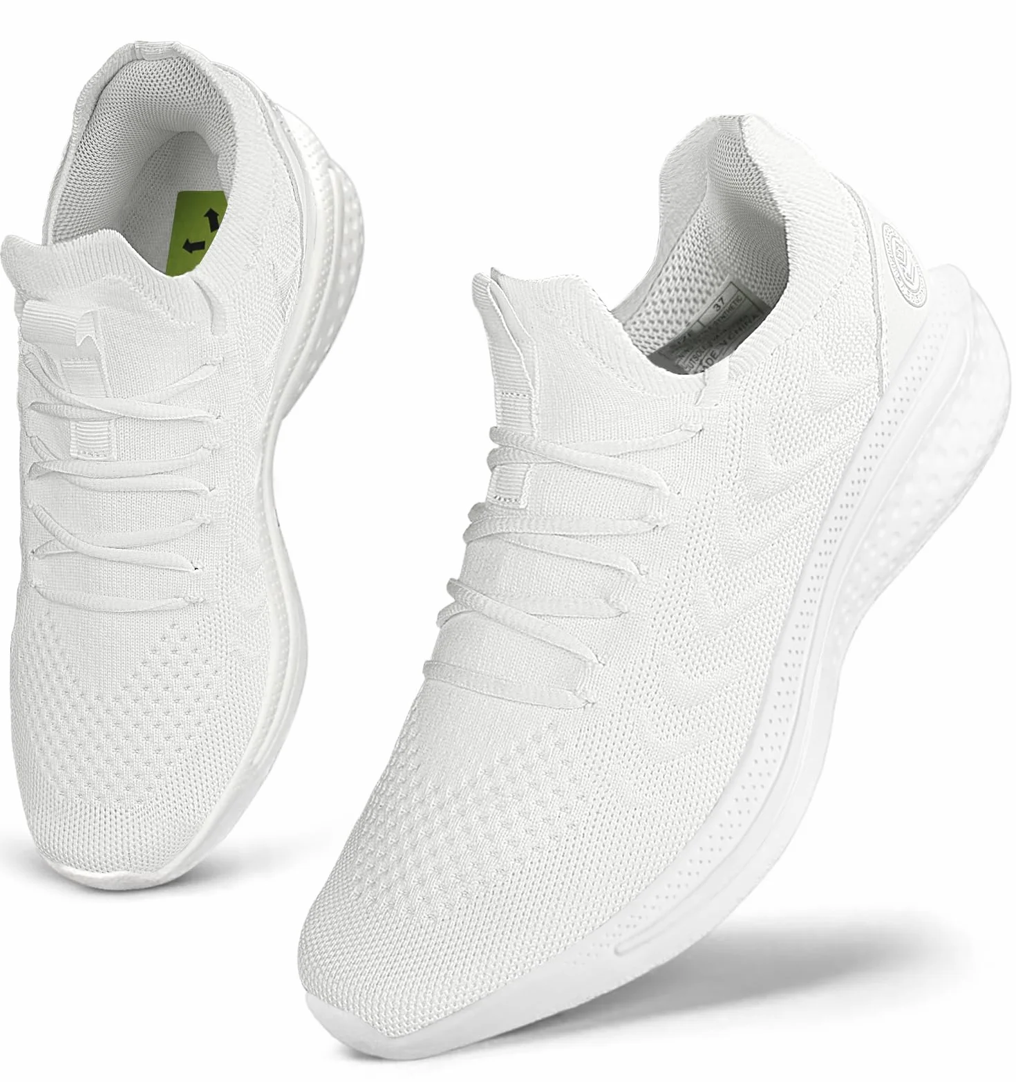 Giniros Basket Femme Chaussures Sneakers Running Mode Sport pour Femmes