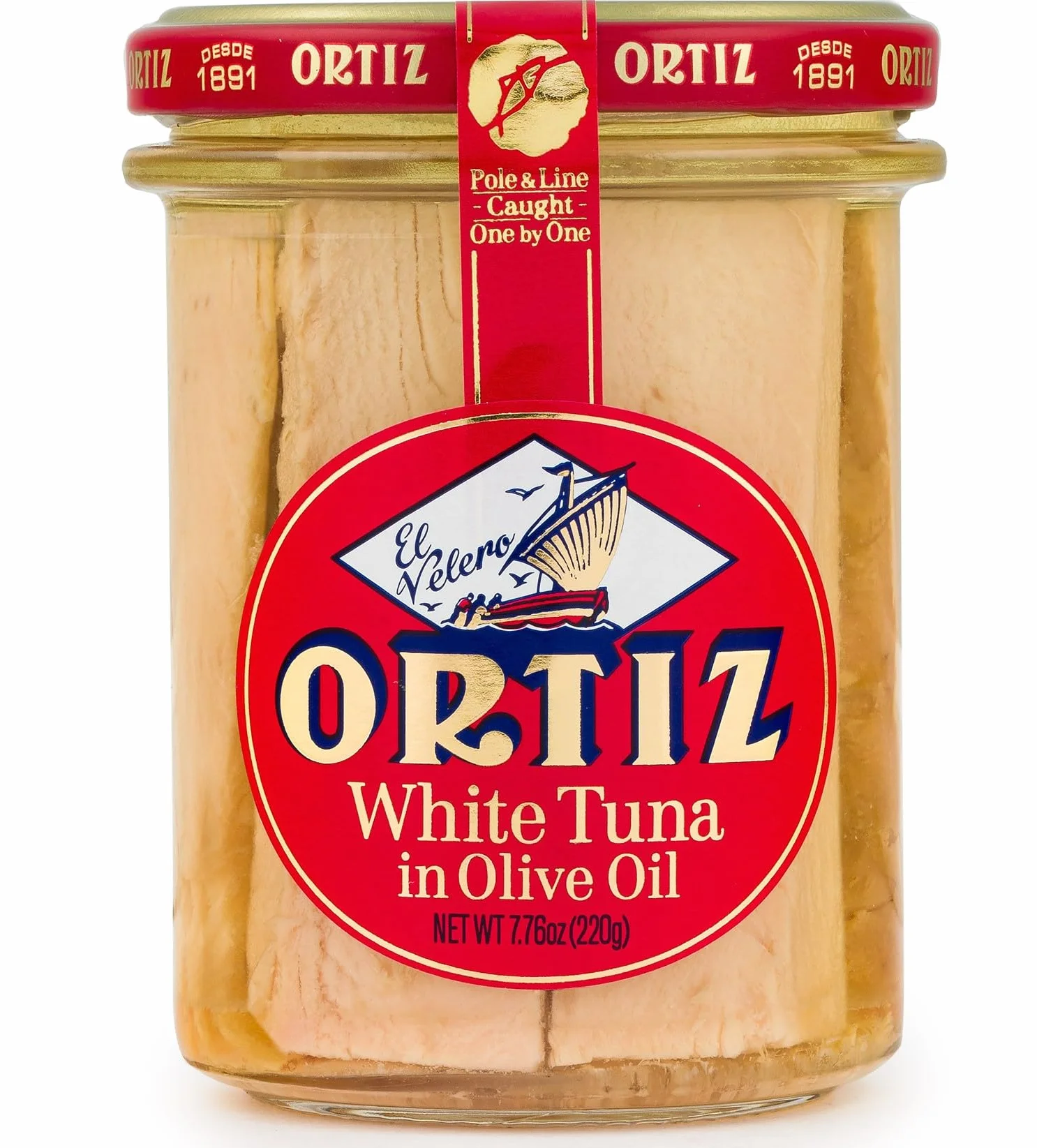 ORTIZ Thon Germon à l'huile d'olive 280G -