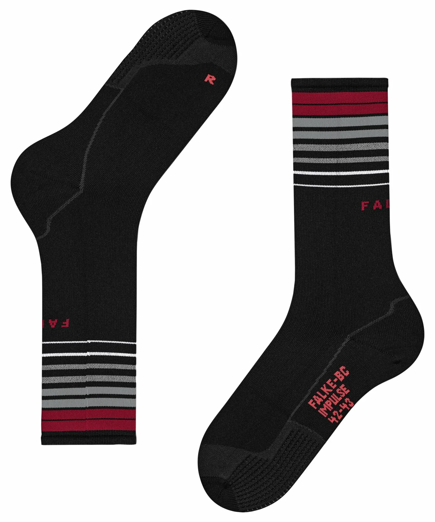 FALKE BC Impulse Chaussettes anatomique Biking Fibre artificielle