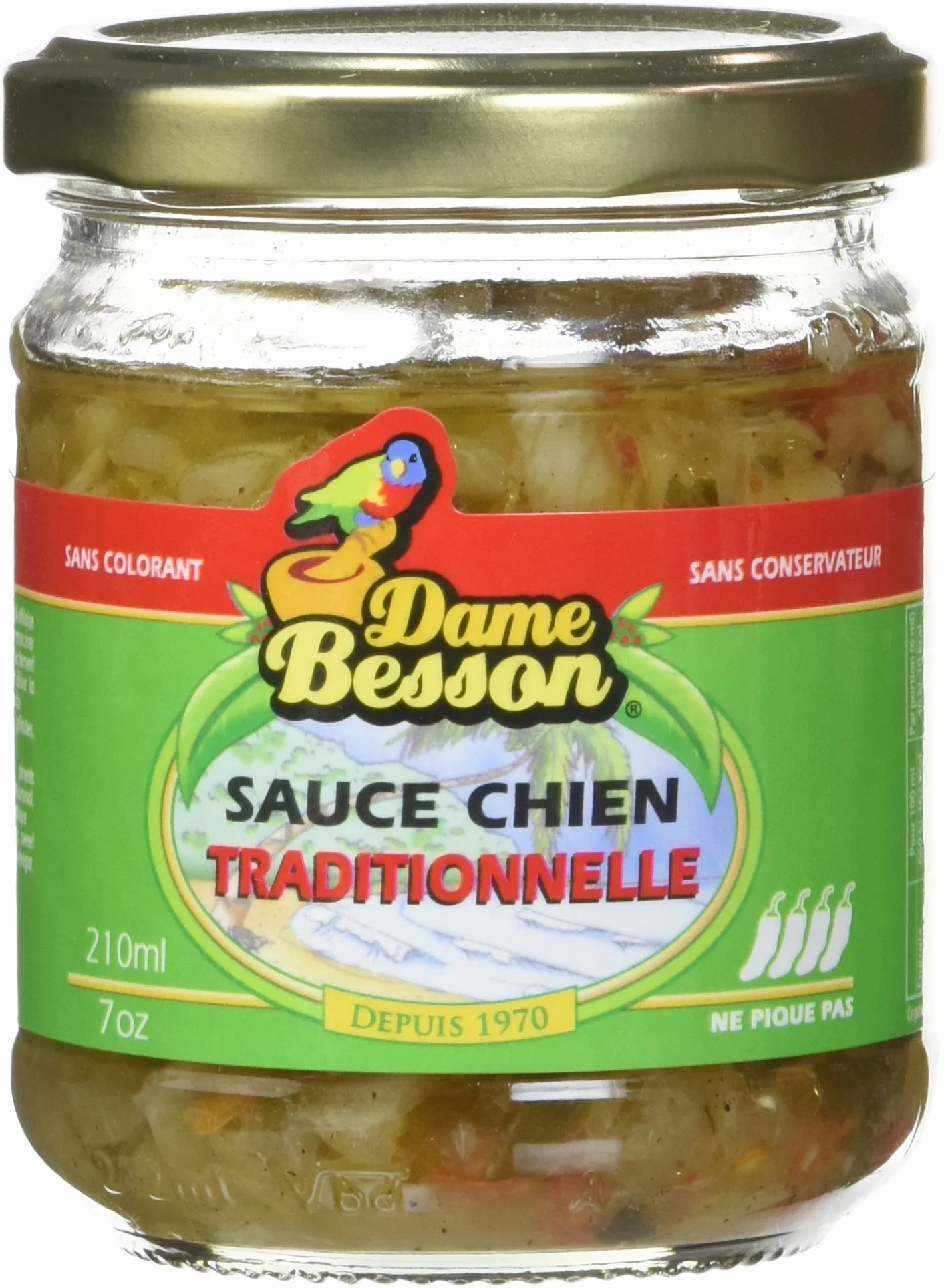 Dame Besson Sauce Chien 210 ml - Lot de 3
