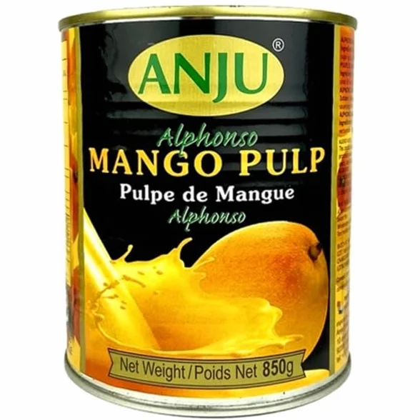 Pulpe de mangues indiennes Alphonso 850g