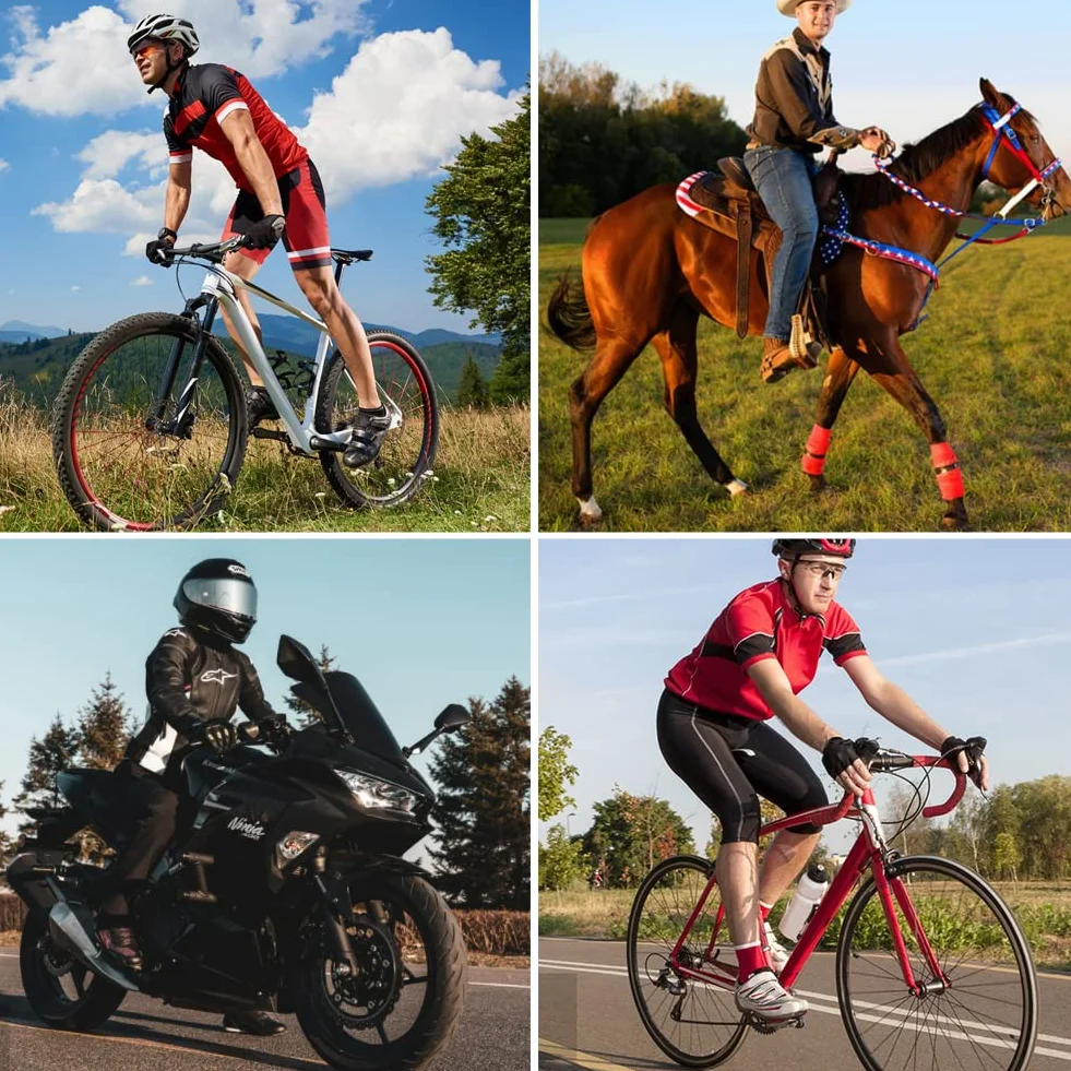 NuCamper Cuissard de Cyclisme Homme rembourré élastique 5D Gel Coussinet résistant aux Chocs Séchage Rapide