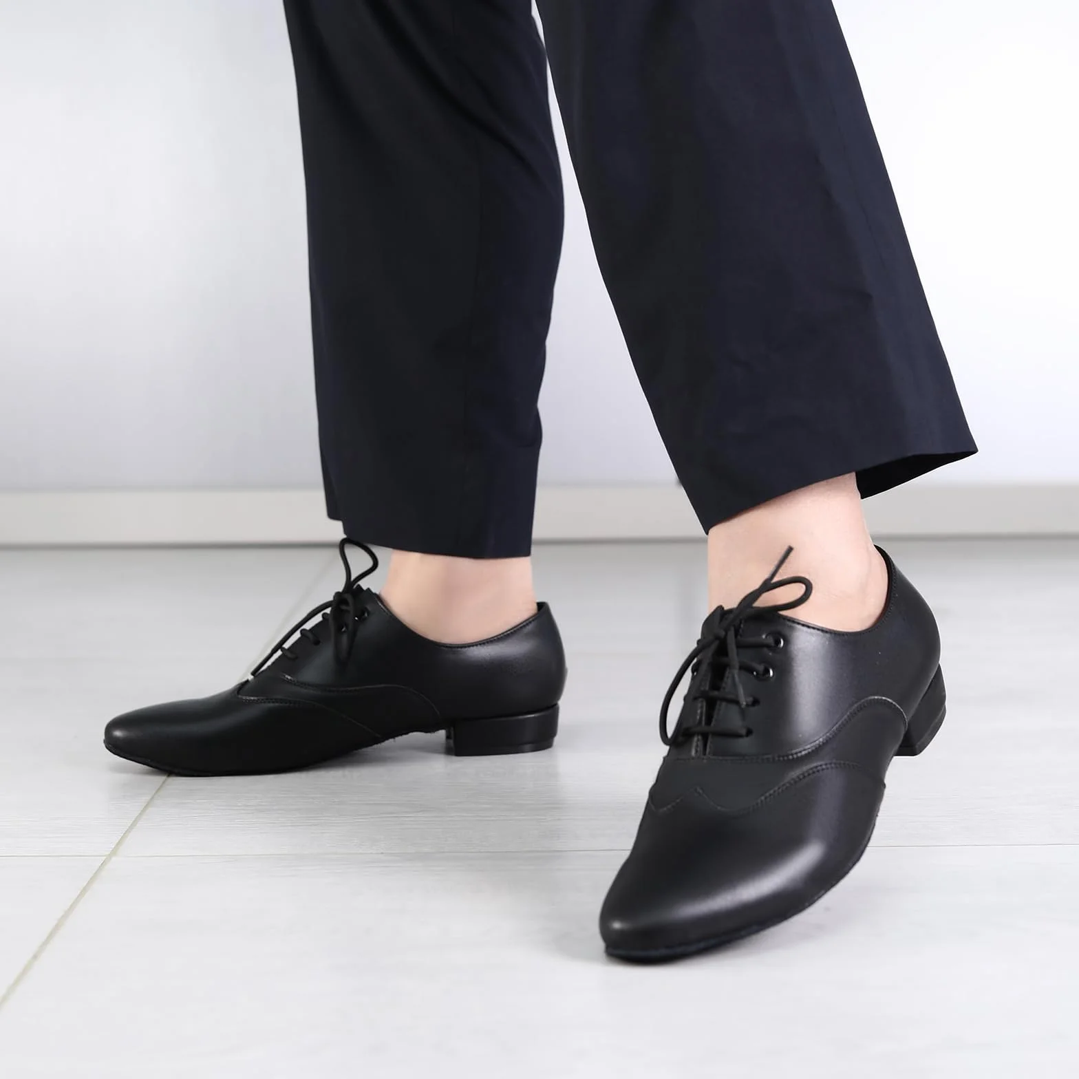 Lacets Chaussures de Danse Latine Homme Salsa de Salon