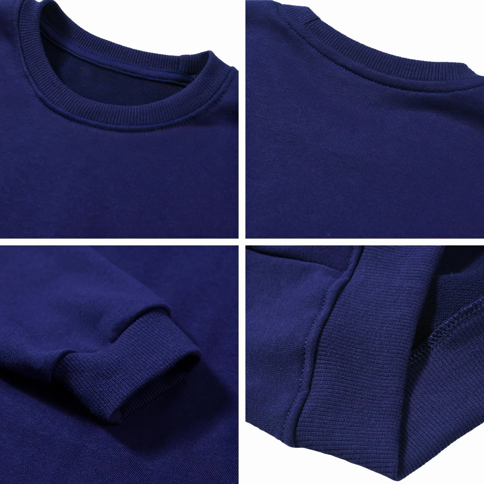 Amropi Garçons Sweatshirts Lot de 3 Sweat à Manches Longues Coton 5-12 Ans
