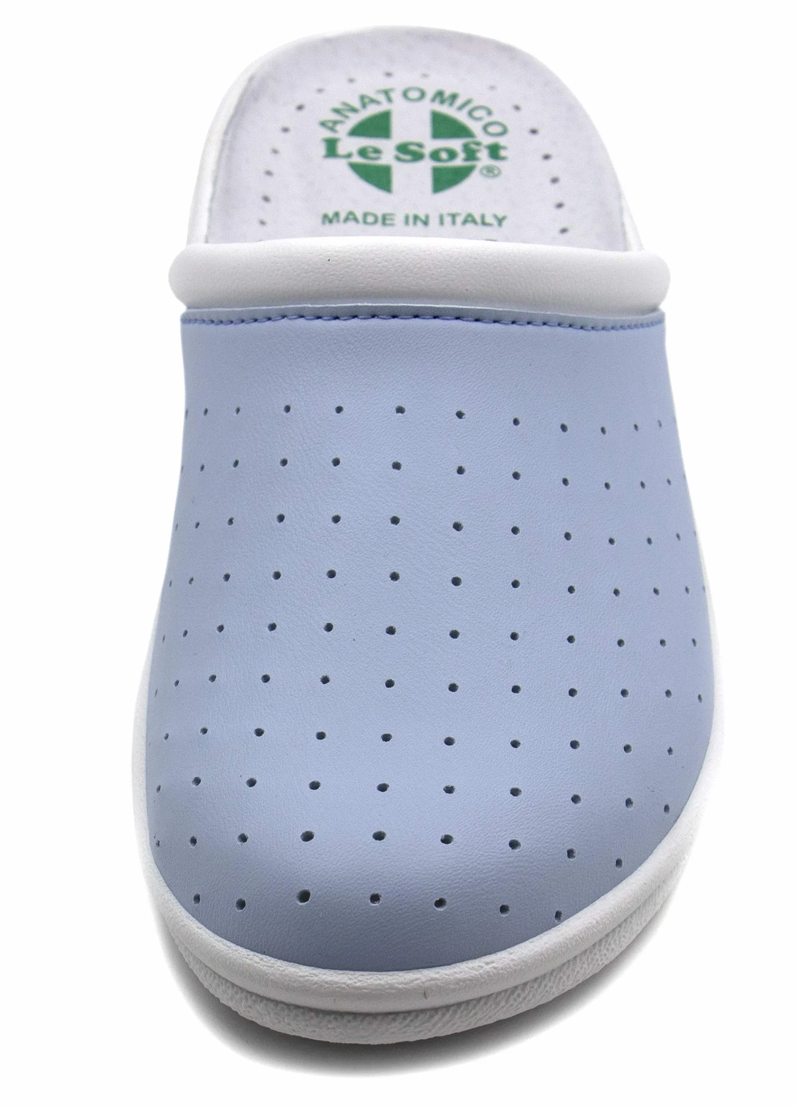 Poligono Pantoufles Sanitaires Homme et Femme, Sabots Fermés Orthopédiques Semelle Anatomique Made in Italy