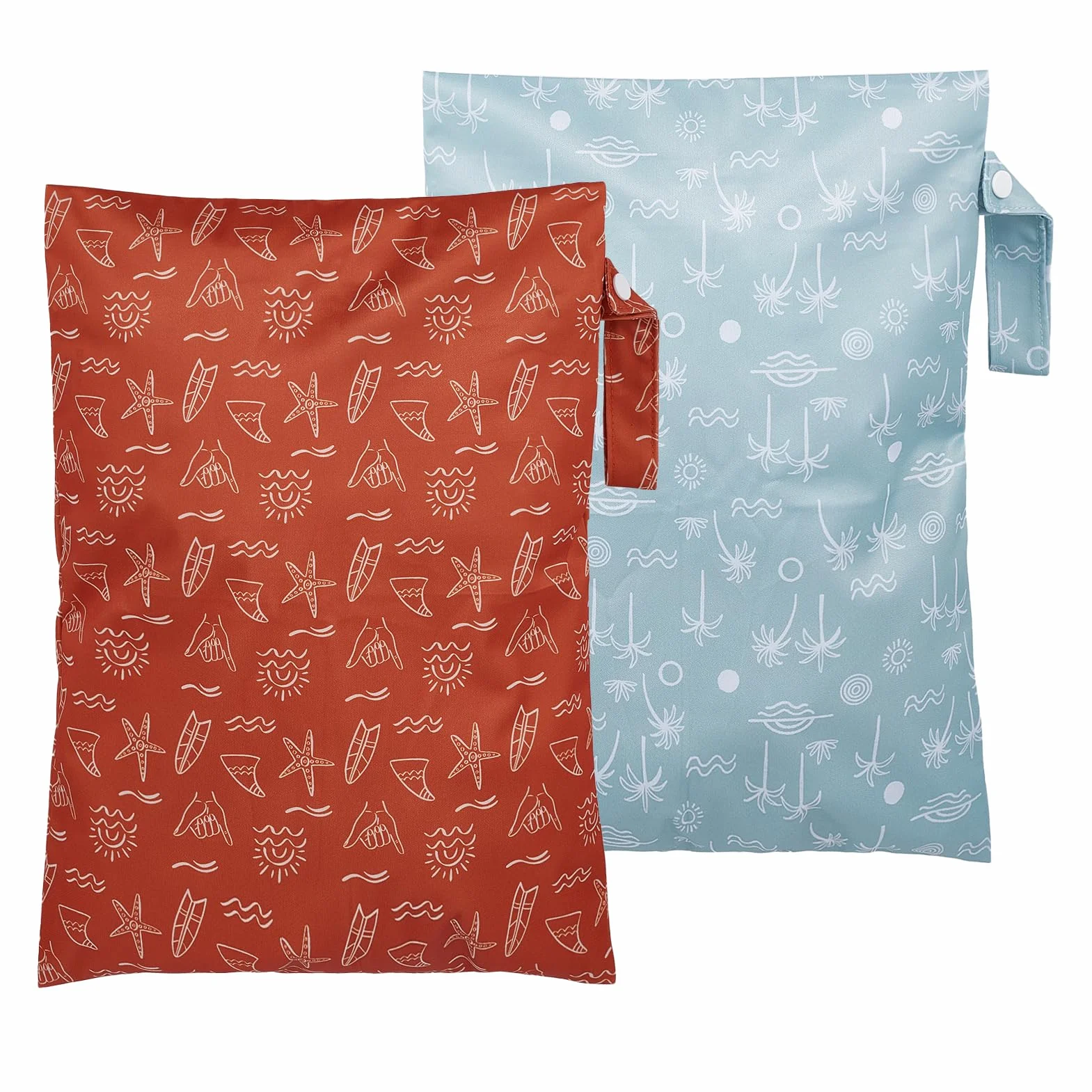 Sac Étanche pour Maillot de Bain Sac Sec et Humide Lavable Voyage Vêtements Sales Pochette Rangement Plage Wetdry