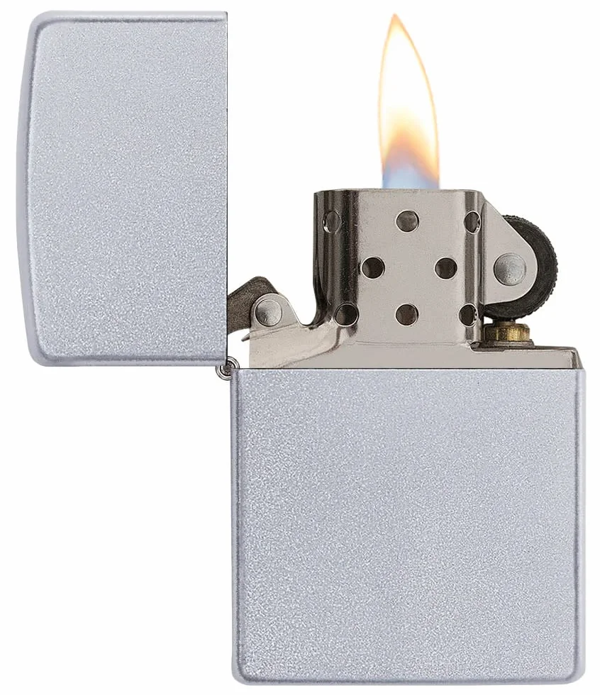 Zippo 50855834 Briquet Chrome Satin Finish