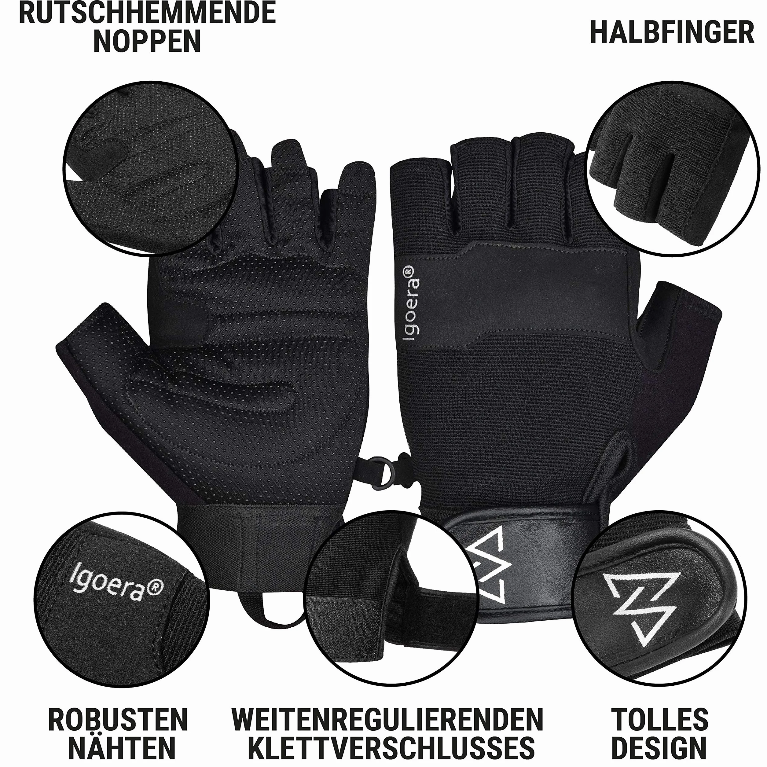 Gants Escalade Via ferrata Haute Adhérence Protection Unisexes