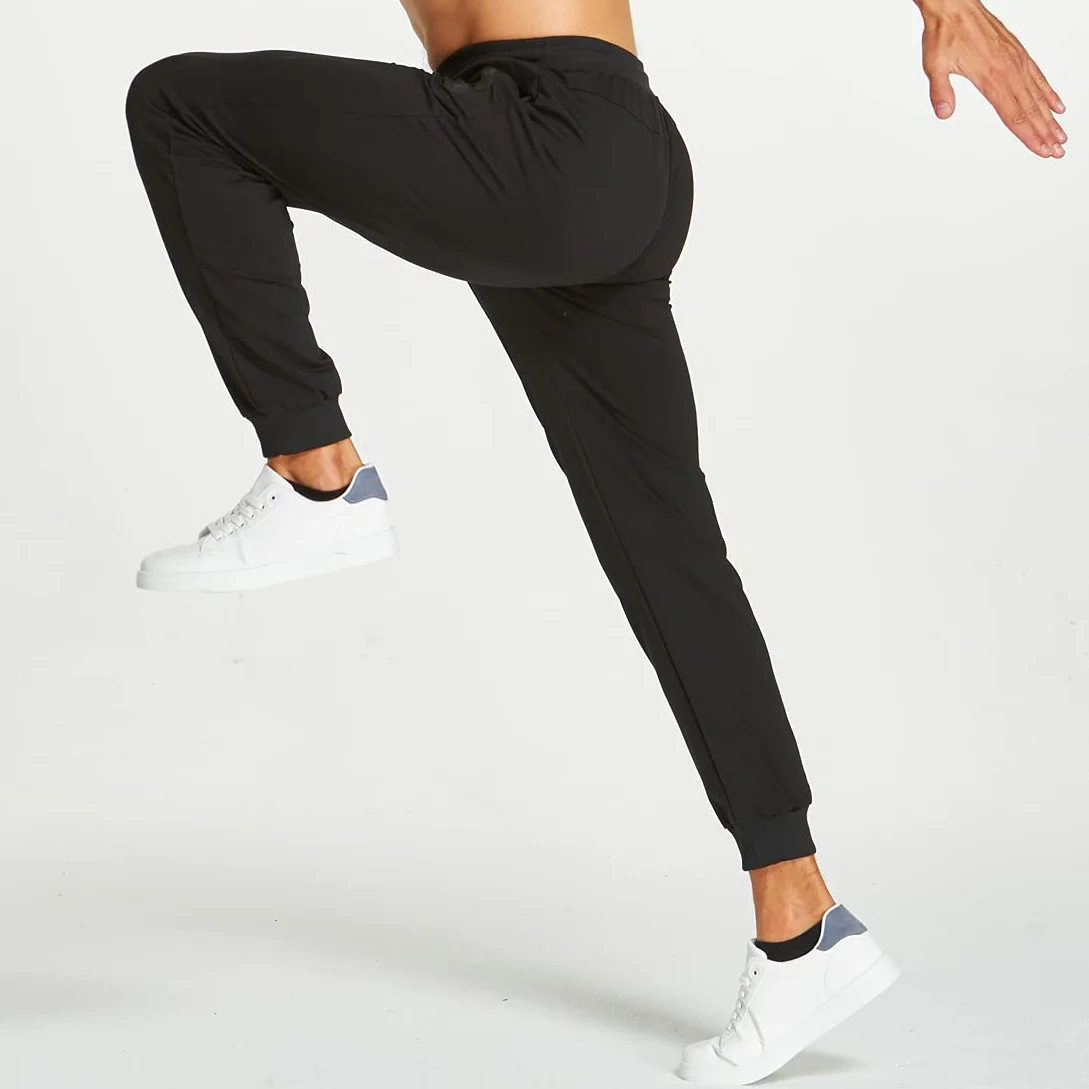 ZOXOZ Pantalons de Survêtement Hommes Coton Poches Zippées